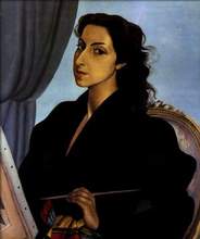 Milena Pavlovi Barili: Portret sa kiicom