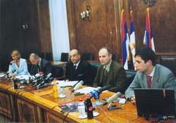 Sa dananje konferencije za novinare