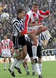 Duel Drulia (desno, Crvena zvezda) i Bajia