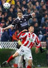 Stevanovi (crveno-beli dres, Crvena zvezda) i Savi u duelu